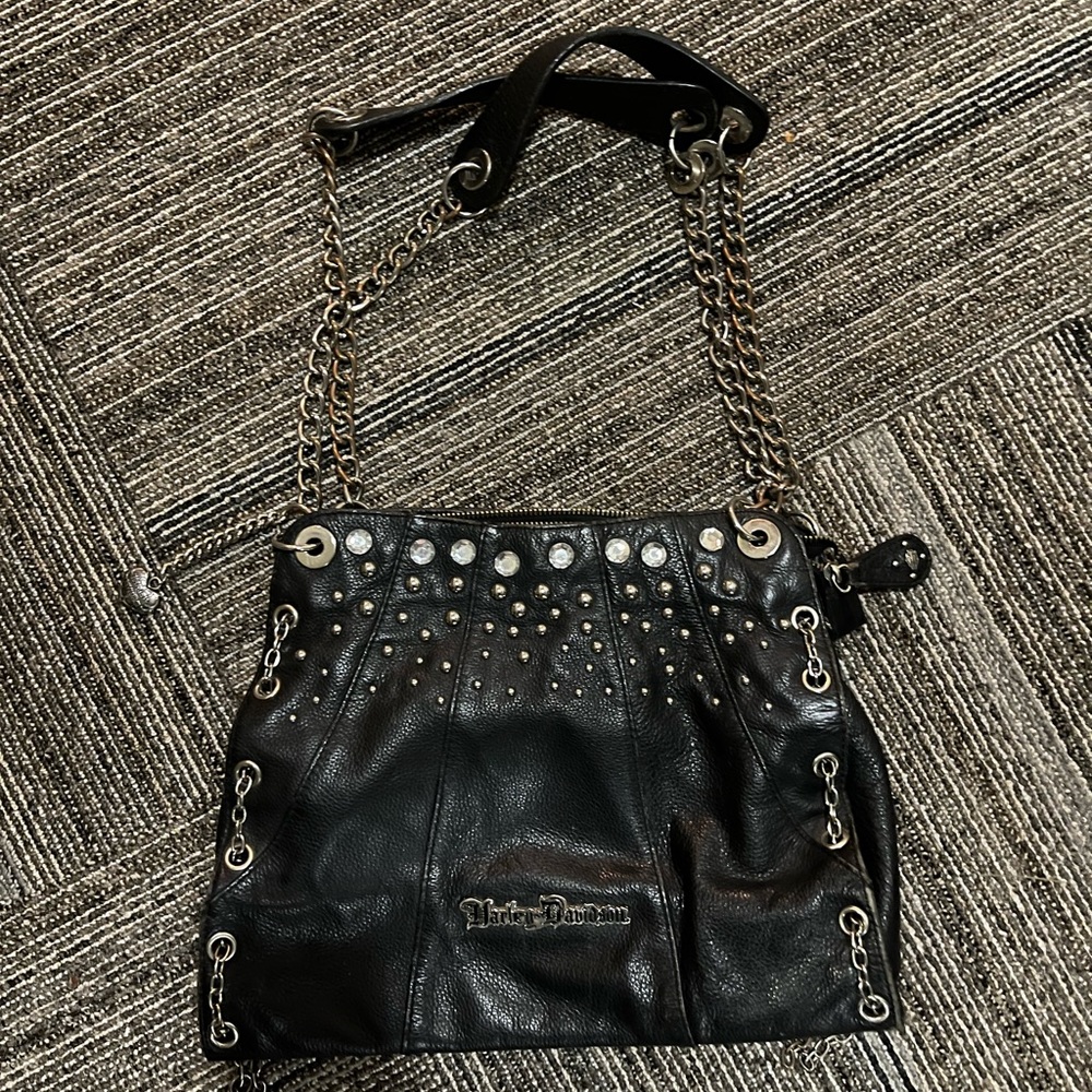 Vintage Harley-Davidson shoulder bag